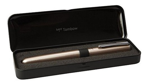 Tombow Pluma Rotativa Ultra, Cromo Cepillado, Paquete De 1