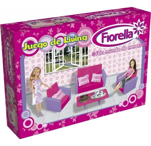 Juego Living Para Muñecas