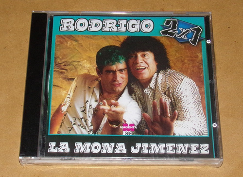 Rodrigo La Mona Jimenez 2x1 - Cachumba Cd Sellado / Kktus