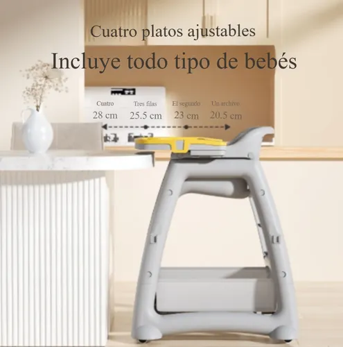 Sillas De Bebé Comer Ajusta Alto Ergonómica Segura Y Cómoda