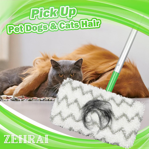 Paquete De 3 Almohadillas De Microfibra Reutilizables Compat