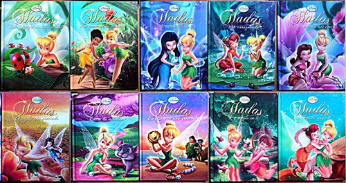 Disney Hadas Tinker Bell Y Sus Amigas Colección 10 Libros (Usado)