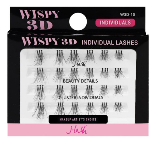 Pestañas Postizas Wispy 3d Clusters J Lash