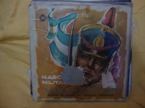 Vinilo Bandas Militares Del Ejercito Argentino F3