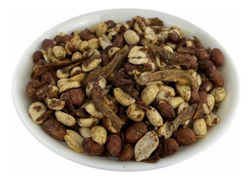 Snack Iriko (peixe Seco Da Família Da Anchova) Castanha