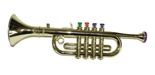 Trompete Musical Infantil Estilo Profissional Para Crianças