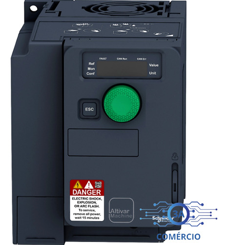 Inversor De Frequência Atv320 Atv320u15n4c 1.5kw Trifásico