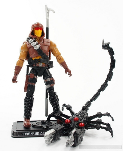 Figura Gi Joe 25th Collector Desert Scorpion Cobra Desert