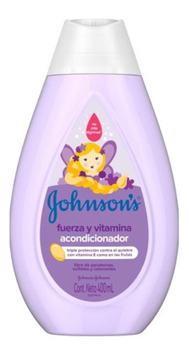 Acondicionador Niños Johnson's® Fuerza Y Vitamina 400 Ml