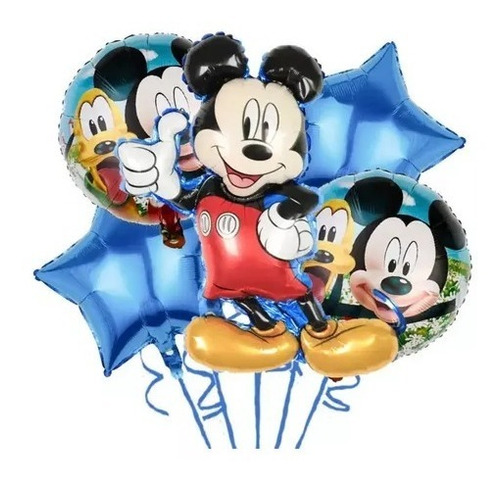 Globos Metalicos Kit De Micky Mouse