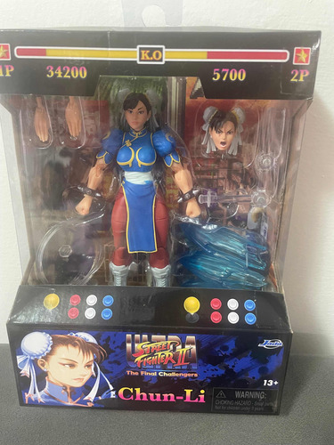 Chun-li Street Fighter Jada Toys (Usado)
