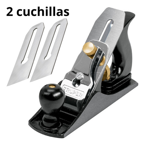 Combo Cepillo Carpintero Cuchilla De Vuelta Juego Formones