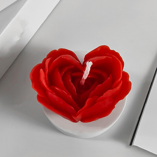 Velas De Aromaterapia Con Flores De Rosas Velas Perfumadas C