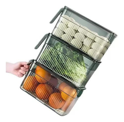 Recipiente Para Nevera Organizador De Frutas Y Verduras