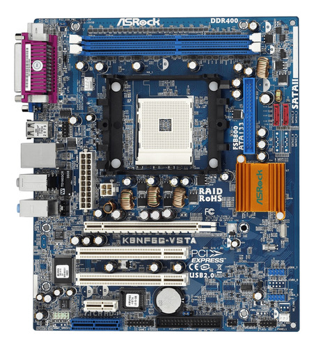 Mother Asrock K8nf6g-vsta + Cooler Titan