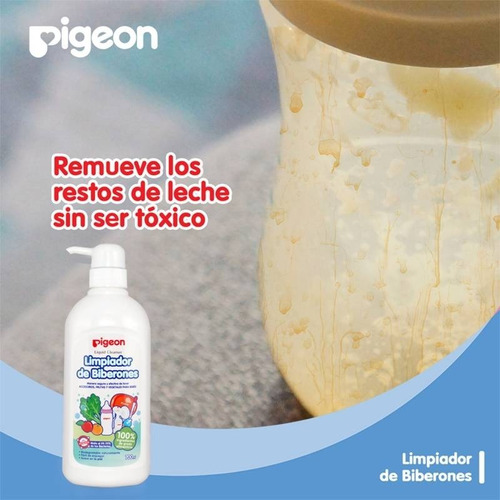 Limpiador de Mamaderas con Dosificador Pigeon 700ml