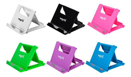 Soporte De Mesa Para Celular Tablet 5 Posiciones Plegable