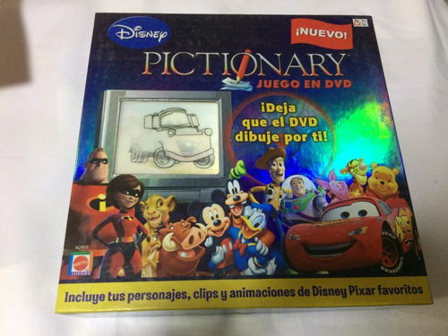 Juego De Mesa Pictionary Disney Dvd (Usado)