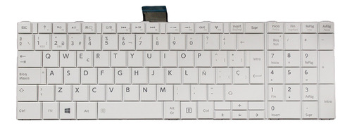 Teclado Toshiba Mp-11b53us-930w Mp-11b56d0-528w 6037b0077434