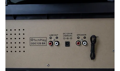 Tocadiscos Techplay Odc128bt Con Cassette Y Usb