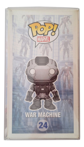 Figura De Acción War Machine Funko Pop Pop De Funko Marvel