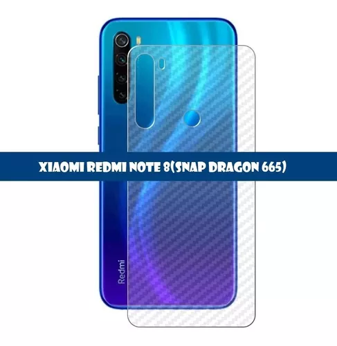 Mica más Funda Redmi Note 8 Pro Transparente Anti Golpes