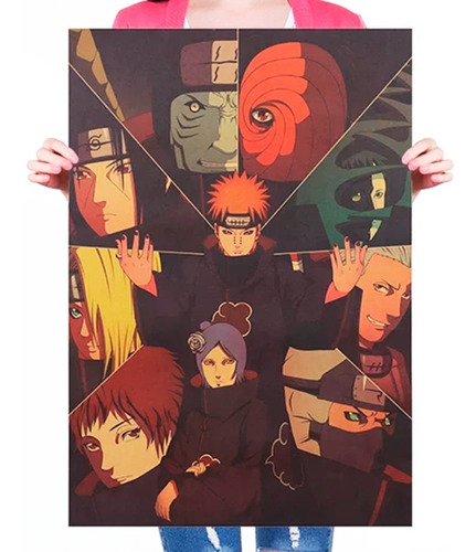 Poster - Anime - Naruto Shippuden - Akatsuki 