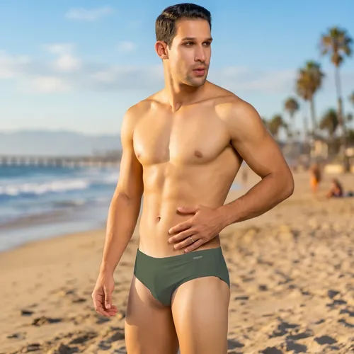 Sunga Masculina Slip Slim Praia Verão Forrada Premium