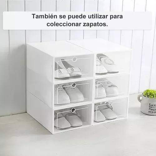 14 Piezas Cajas Organizadoras Apilables Para Zapatos AVEDISTANTE