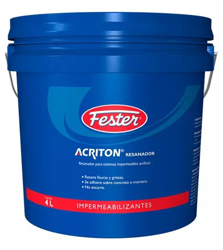 Resanador Acrilico Base Agua Interiores Exter Fester 1627599