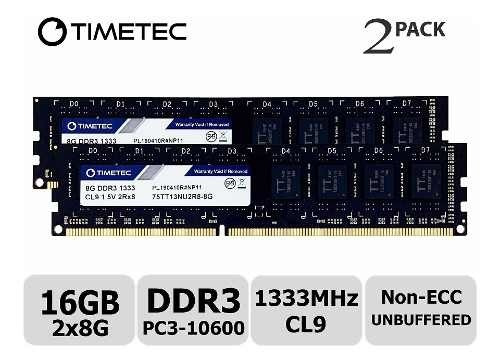 Memoria RAM 8GB 1 Timetec 75TT133U2R8-8G