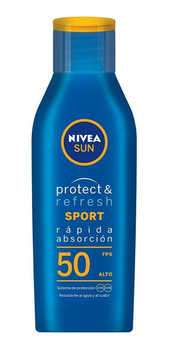 Protector Solar Corporal Nivea Sun Refresh Sport Fps50 200ml