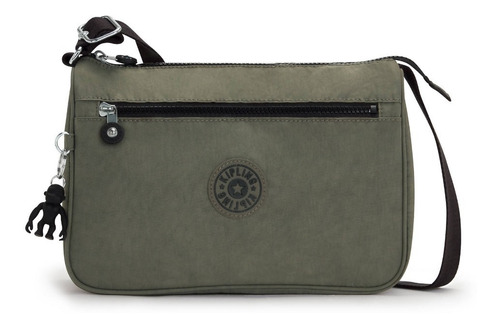 Bolsa Handbag Kipling Callie 100% Original. Color Green moss