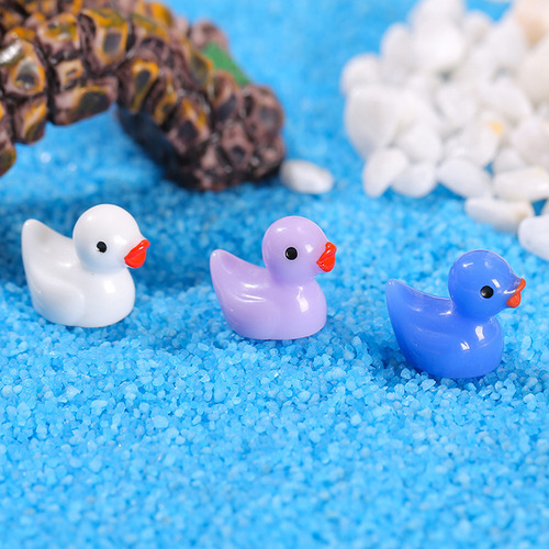 Tiny Ducks, Diseño De Minipato De Resina, 100 Unidades