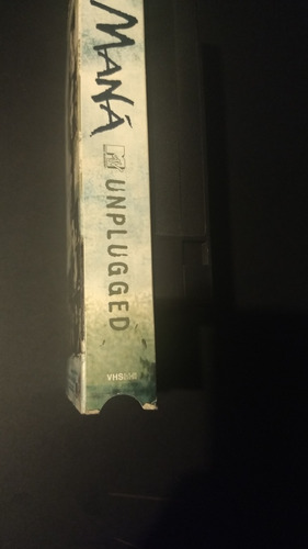 Vhs Mtv Unplugged De Maná. P 1999 Warner Music.
