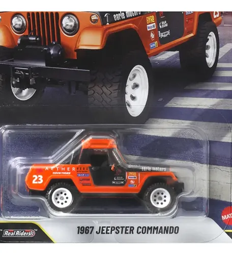 Hot Wheels Premium Boulevard 1967 Jeepster Commando Laranja
