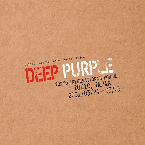 Deep Purple Live In Tokyo 2001 - Box - 4vinilos