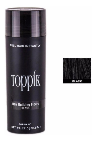 Toppik Fibra Capilar Rellenadora Color Negro 27.5gm / 0.97pr