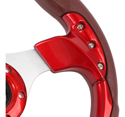 Volante Race Style De 13 Pulgadas, Universal, A Prueba De Go