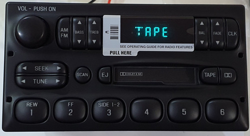 Radio Toca Fitas Ranger V6 Americana *usado* Ler Descrição