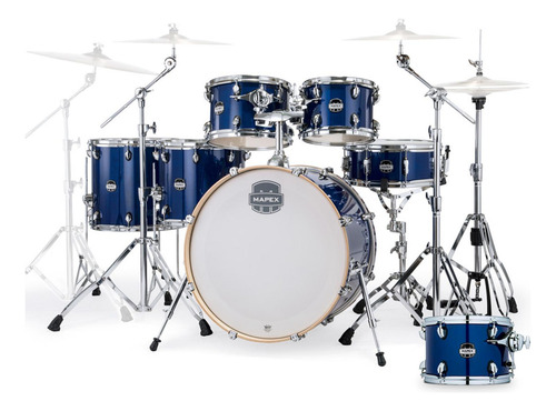 Batería Acústica Mars Midnight Blue Mm529sf-7pch-od-s Mapex Color Azul