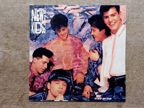 Disco Lp New Kids On The Block - Step By Step (1990) R5