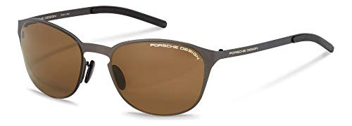 Gafas De Sol Porsche Design P8666c - Armazón Gunmetal/marr