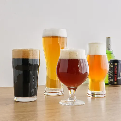 Kit De Cata De Cerveza Artesanal True - 4 Vasos Apto