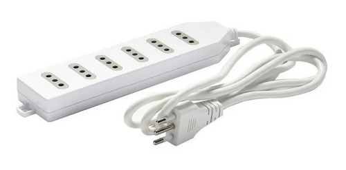 Alargador Electrico 1.5 Mts 6 Pos Blanco / Macrotel