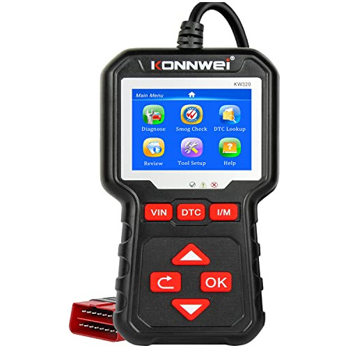 Escáner Obd2 Coche Kw320, Lector De Código Profesiona...