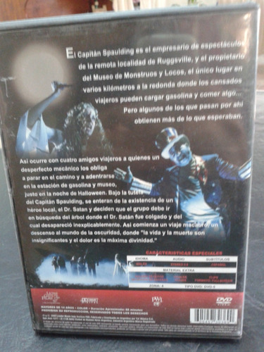 Rob Zombie-coleccion-house 1000 Corpses-devils Rejects-dvd