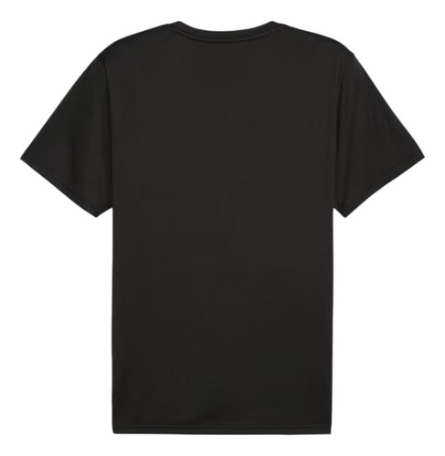 Polera Deportiva Hombre Puma Train Big Cat Ligera Negro