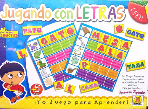 Jugando Con Letras Didactico Leer Implas Desde 5 Años