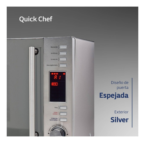 Imagen 5 de 7 de BGH Quick Chef B330DSS9 - Silver - 220V